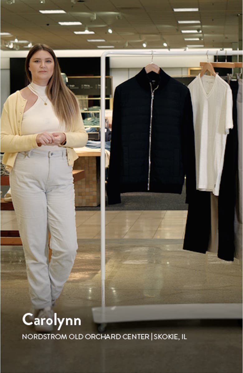 Trainer Quilted & Ribbed Hybrid Jacket, sales video thumbnail