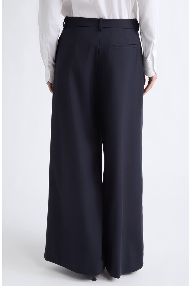 Avery Stretch Wool Career Pants, Alternate, color, MIDNIGHT