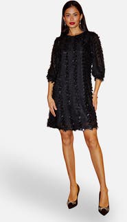 Yumi Sequin Mini Tunic Dress