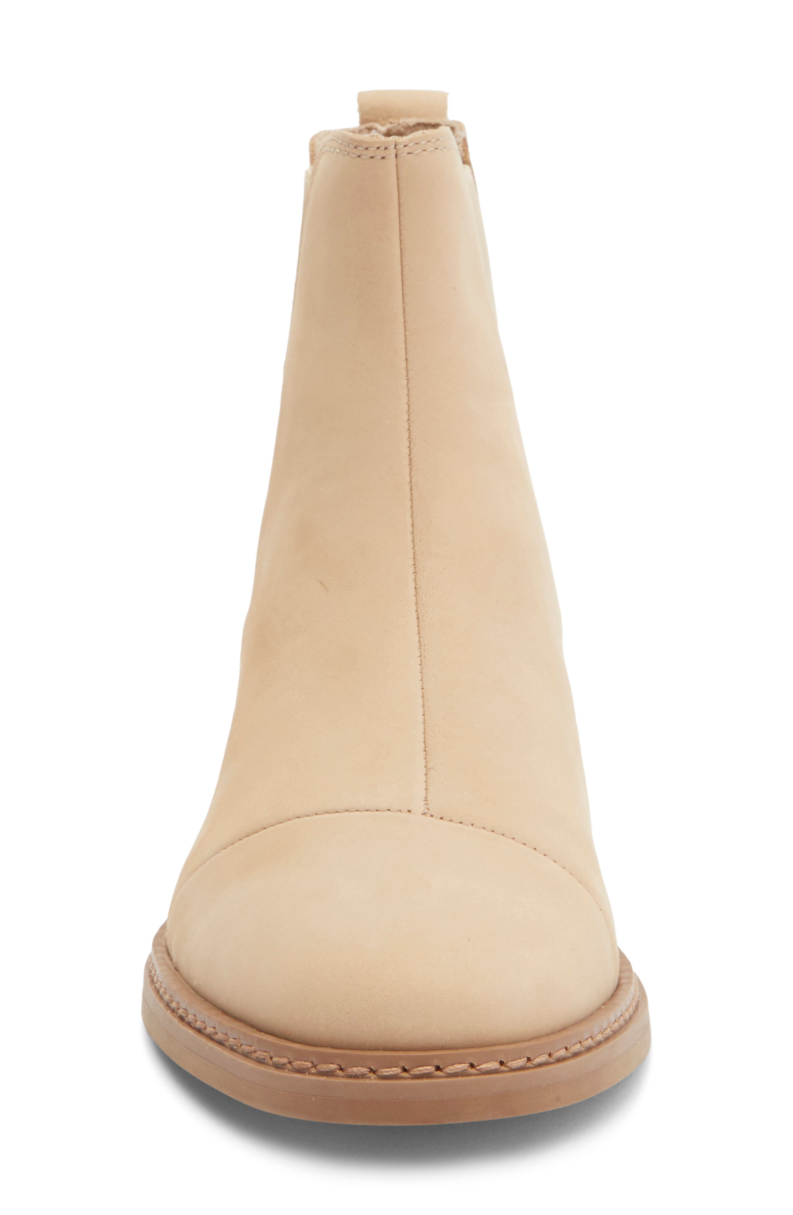 TOMS Charli Chelsea Boot, Alternate, color, Natural