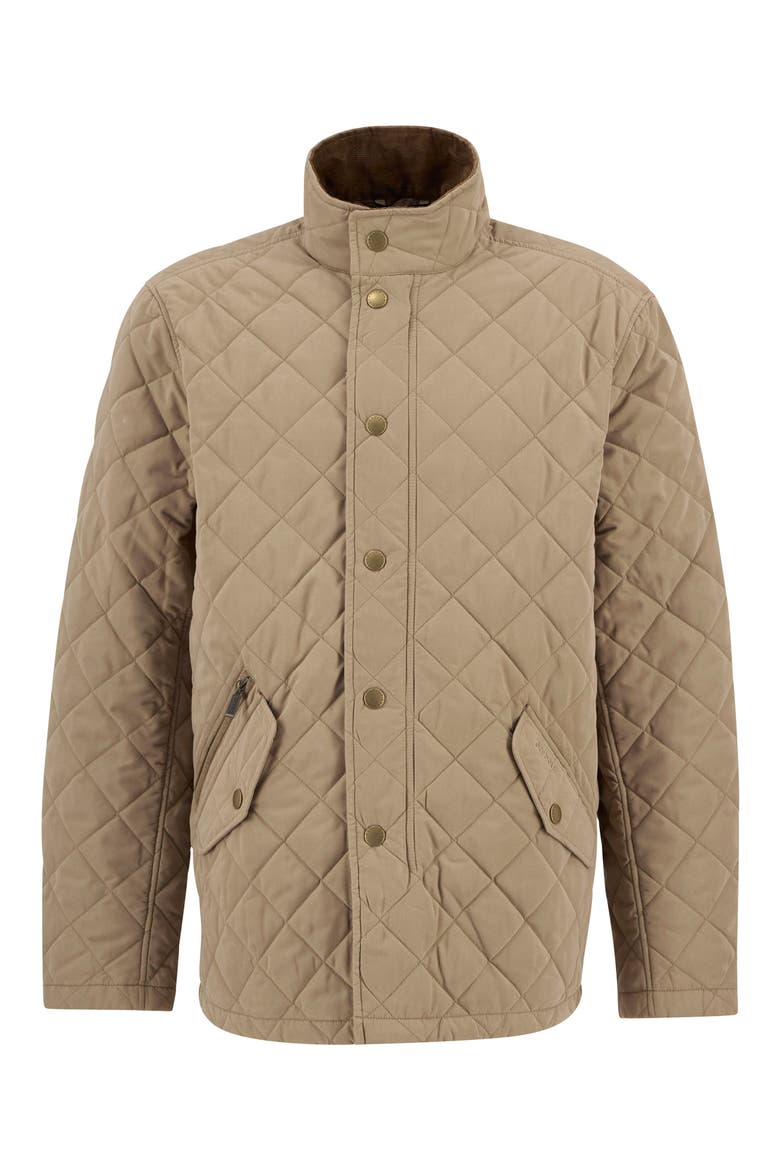 Shoveler Diamond Quilted Jacket, Alternate, color, MILITARY BROWN