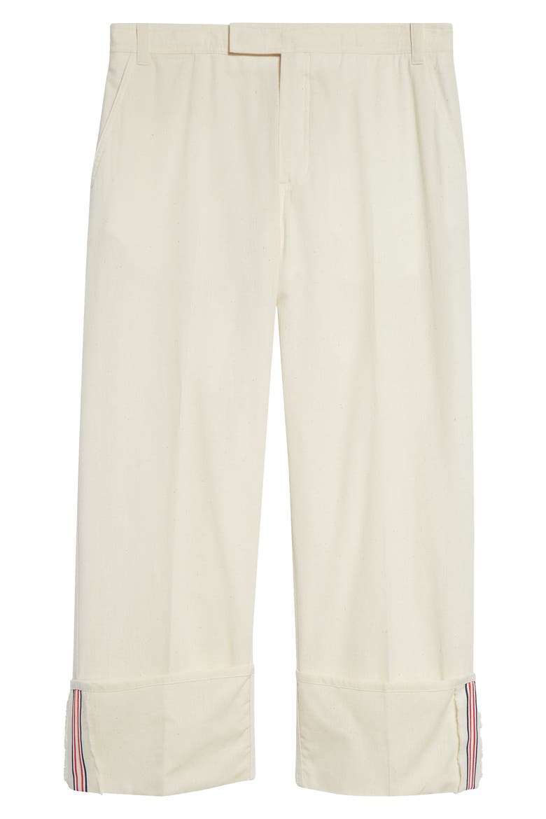 Unconstructed Straight Leg Pants, Alternate, color, MUSLIN