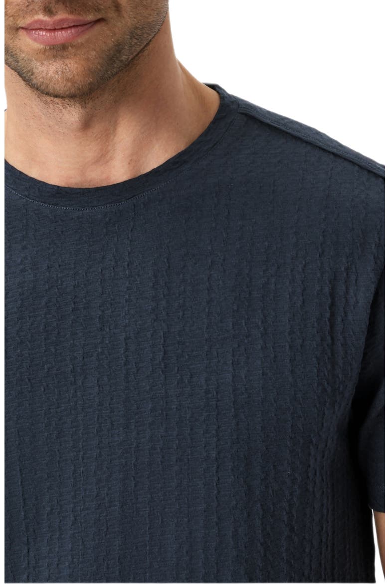 Brasse Crewneck T-Shirt, Alternate, color, NAVY