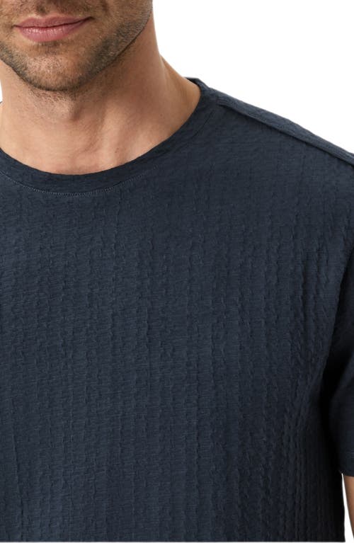 John Varvatos Brasse Crewneck T-shirt In Blue