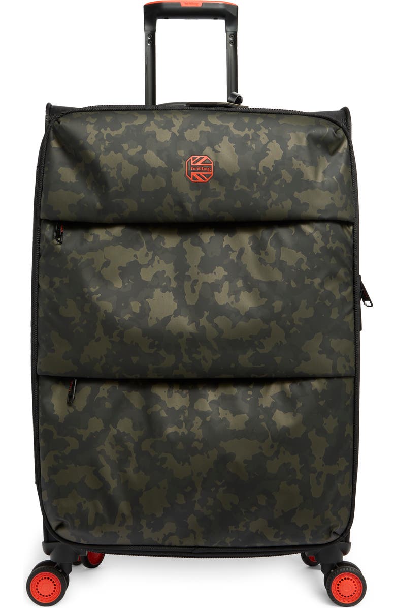 Britbag Combative II 27-Inch Softside Suitcase, Main, color, Black Camo