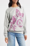 GOLDEN HOUR Eight Ball Collage Graphic Sweatshirt