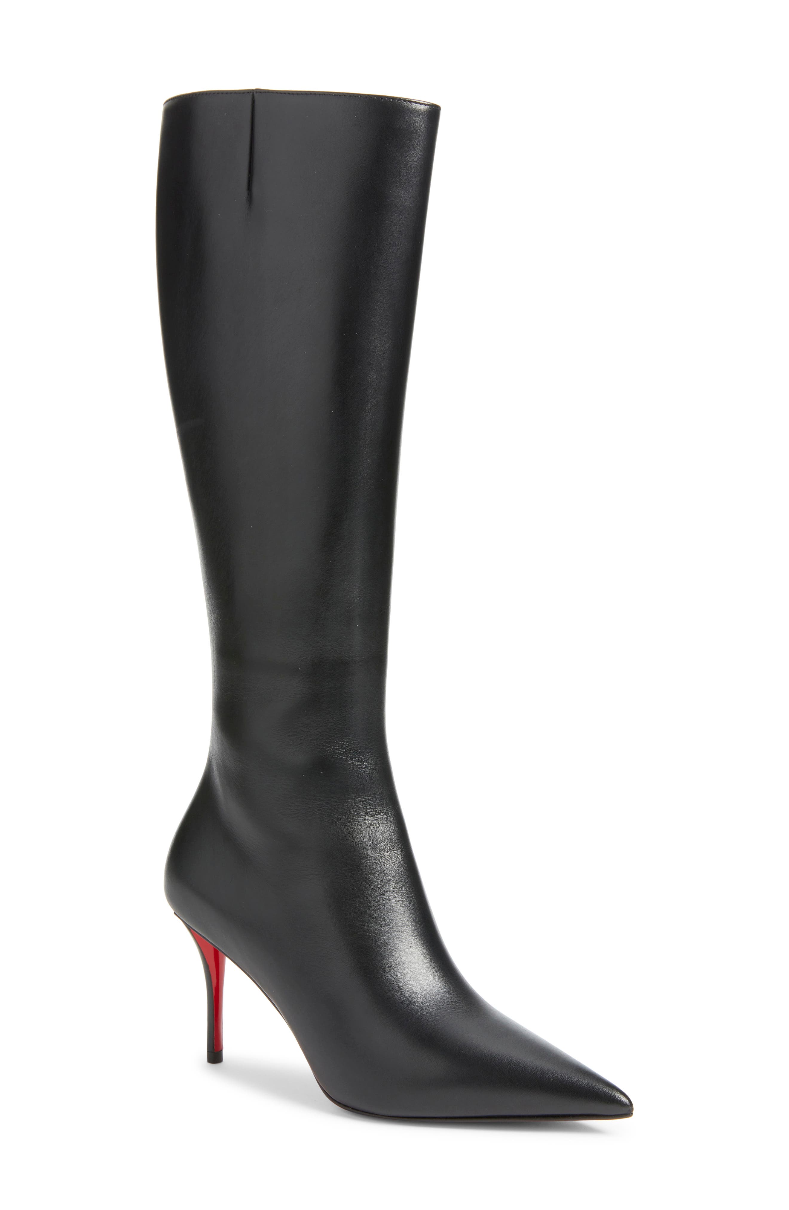 Christian Louboutin Miss Z Knee High Boot, Main, color, 