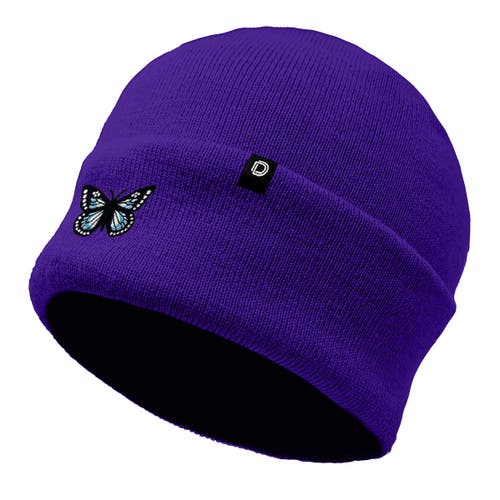 Dalix Butterfly Beanie In Purple
