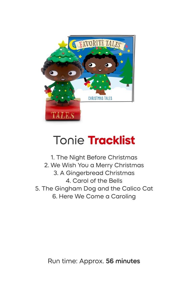 tonies 4-Pack Holiday Collection Tonie Audio Character Bundle, Alternate, color,