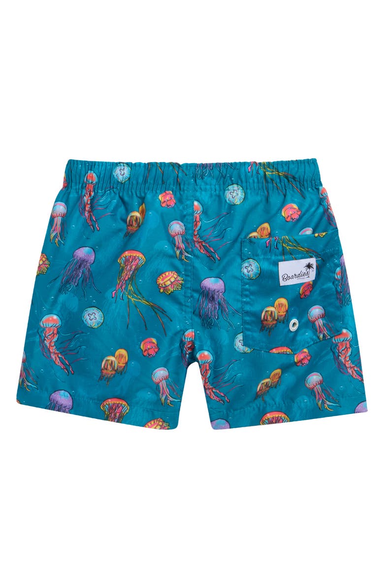 Boardies Kids' Jellyfish Swim Trunks, Alternate, color, Blue