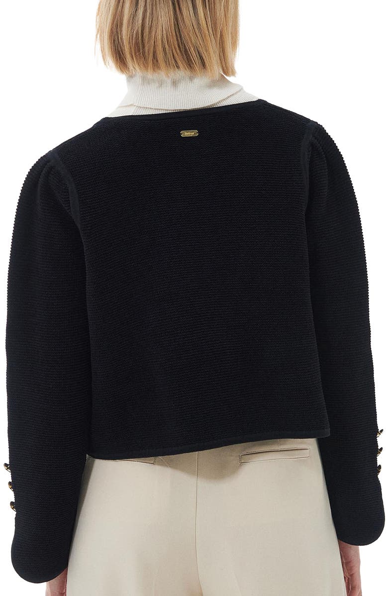 Barbour Loretta Open Front Cotton Knit Blazer, Alternate, color,