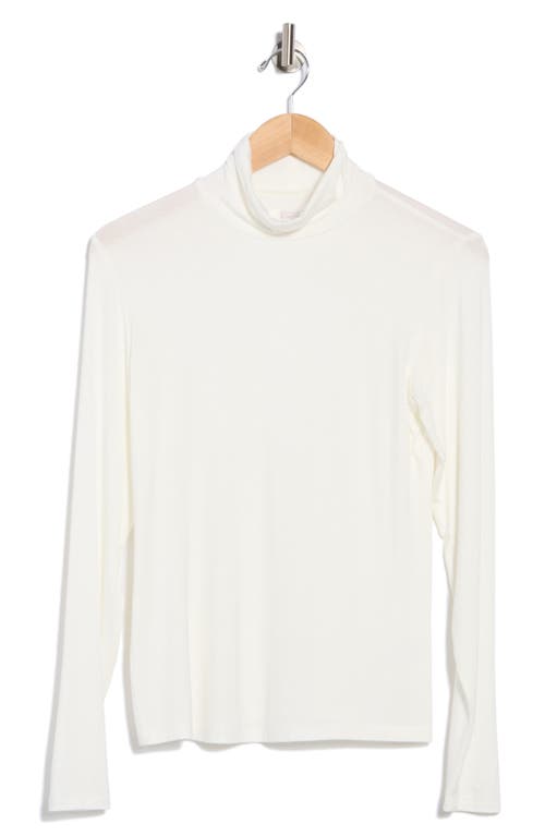 Nordstrom Rack Long Sleeve Turtleneck Top In White