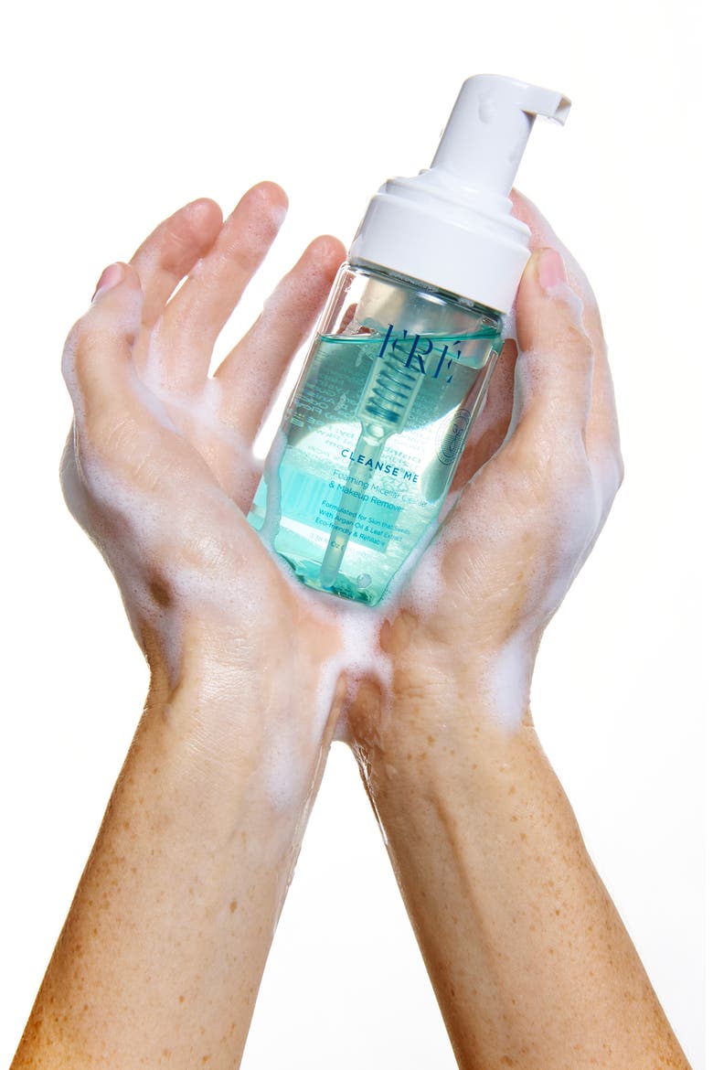 CLEANSE ME Foaming Micellar Water, Alternate, color, Aqua Blue