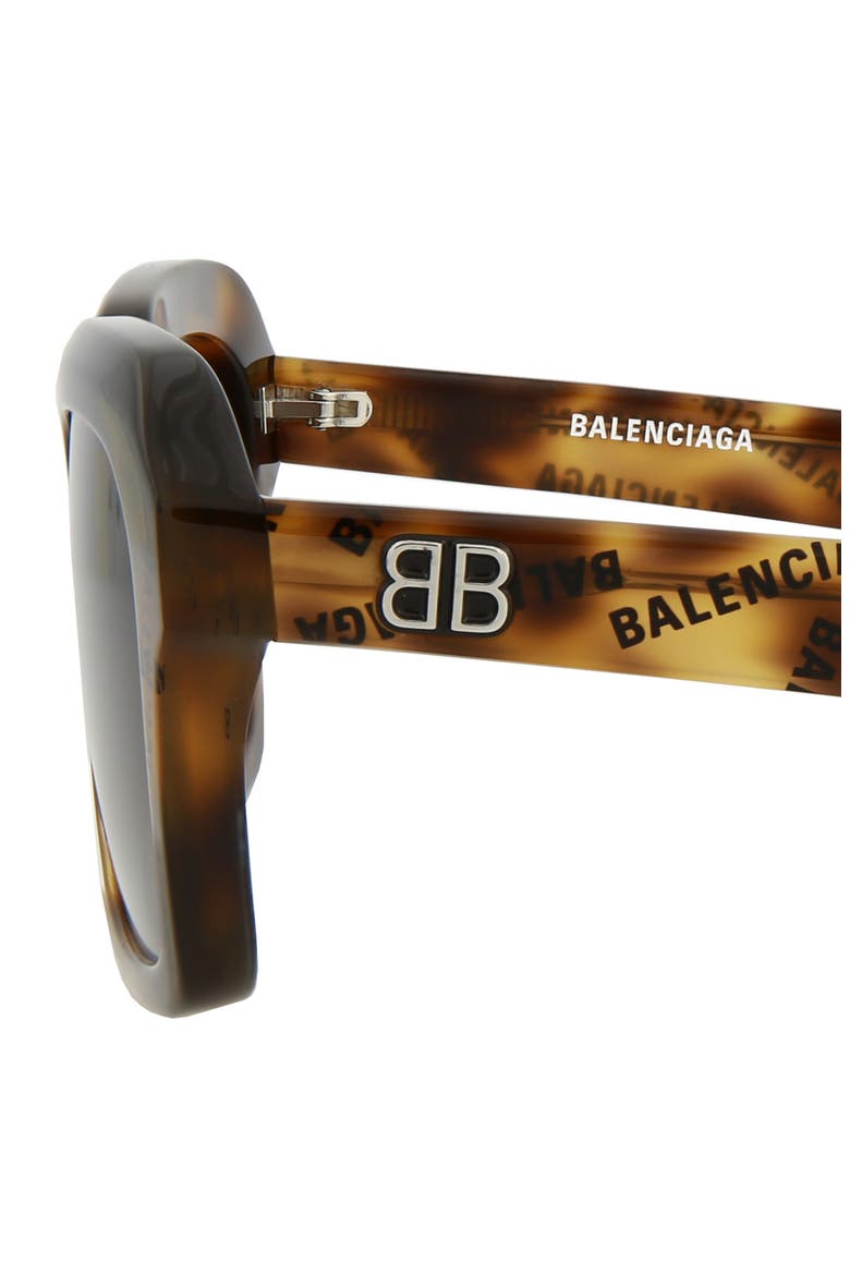 53mm Square Sunglasses, Alternate, color, HAVANA HAVANA BROWN