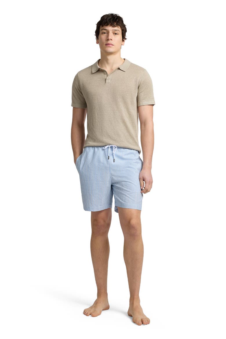 Classic Charles 5" Swim Trunk, Main, color, Surf/White