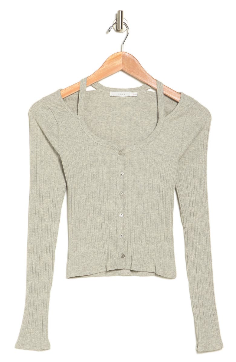 Lush Long Sleeve Rib Top, Alternate, color,