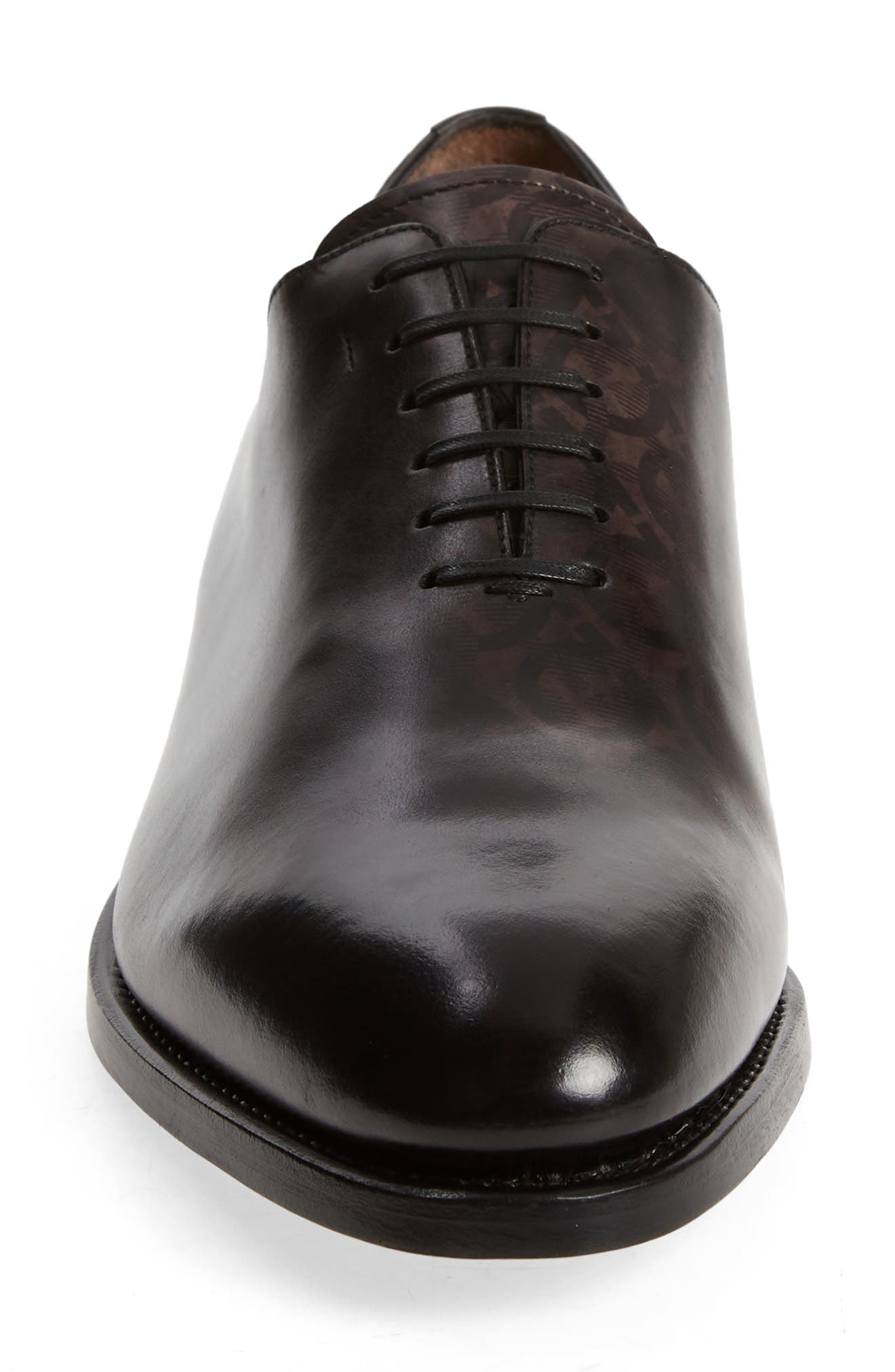 FERRAGAMO Salvatore Ferragamo Angiolo Gancio Plain Toe Oxford, Alternate, color, 