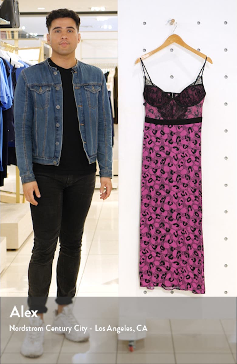 Bruna Lace Detail Midi Dress, sales video thumbnail