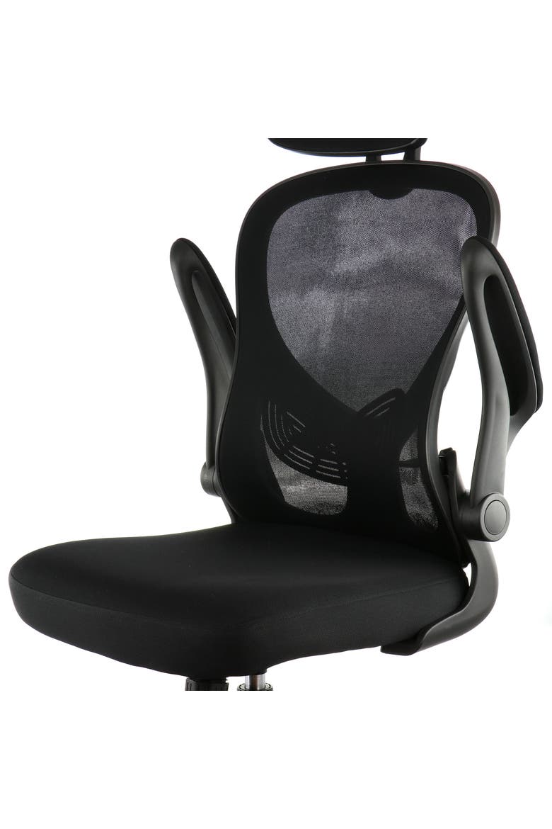 High Back Adjustable Office Chair, Alternate, color, Black