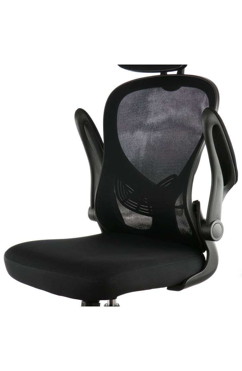 Elama High Back Adjustable Office Chair, Alternate, color, Black