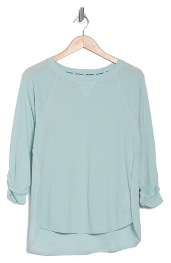 Dkny Slub Waffle High-low T-shirt
