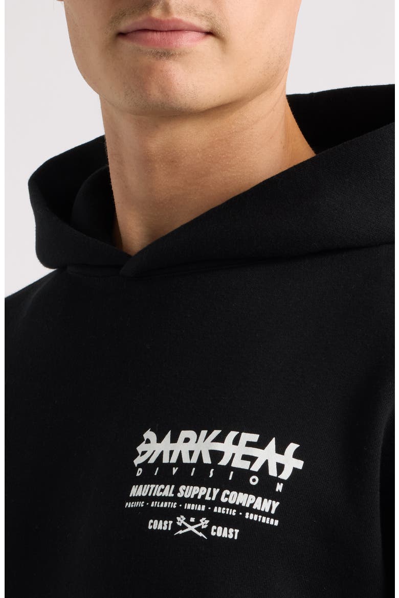 Worldwide Graphic Hoodie, Alternate, color, BLACK