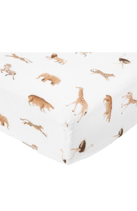 Organic Cotton Muslin Crib Sheet