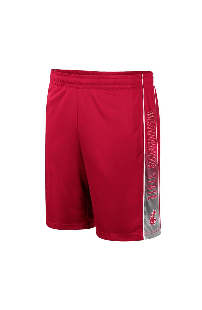 COLOSSEUM Men's Colosseum Crimson Washington State Cougars Lazarus Shorts, Alternate, color, Crimson
