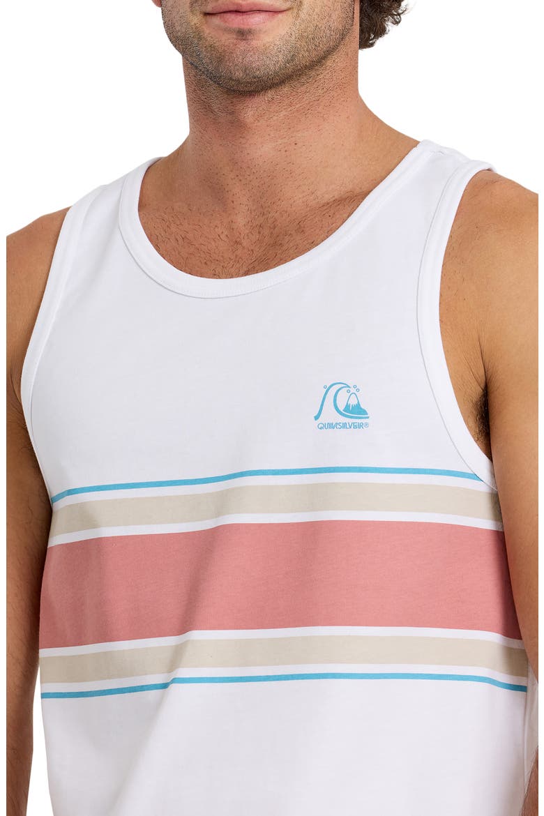 Floater Stripe Tank, Alternate, color, WHITE