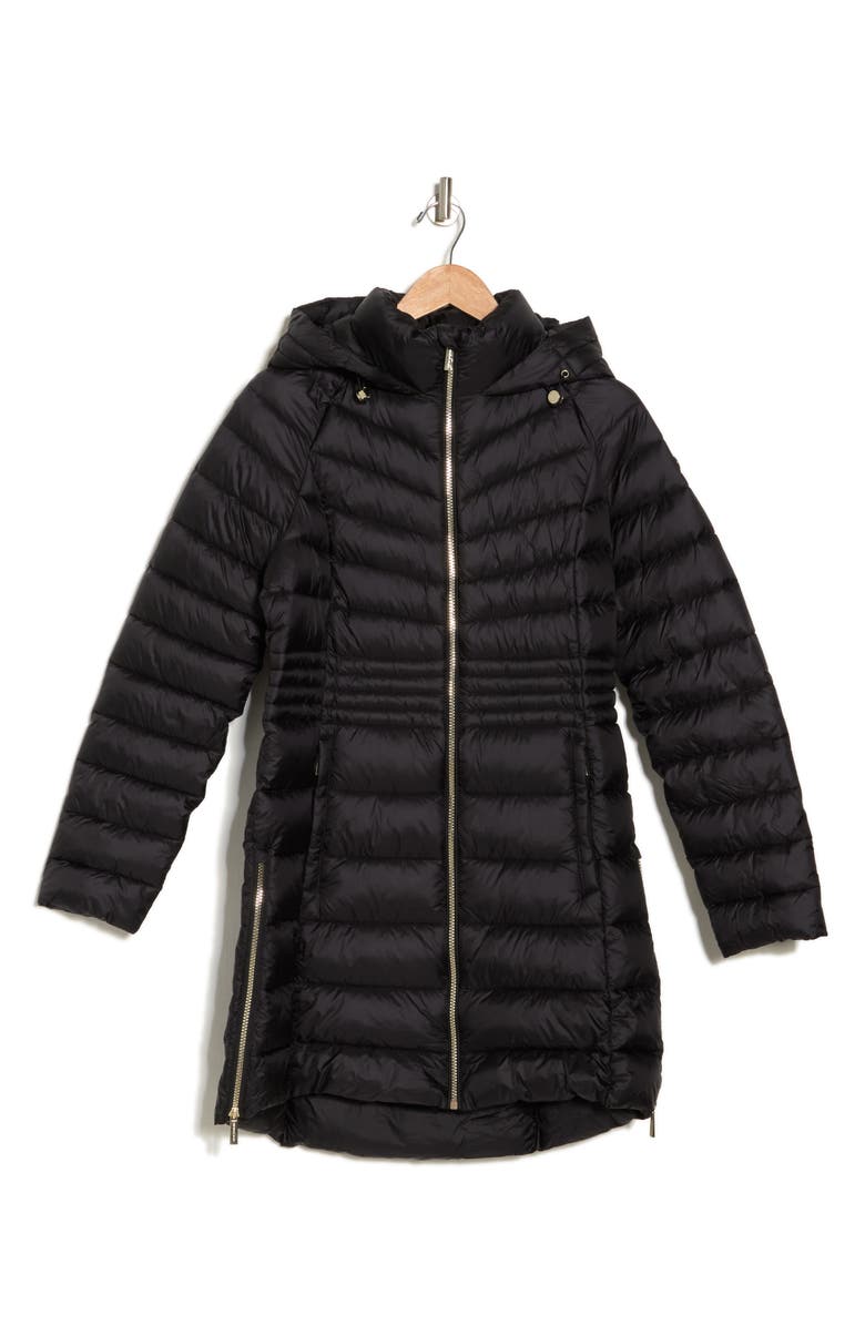 Michael Kors Hooded Puffer Jacket, Alternate, color, 