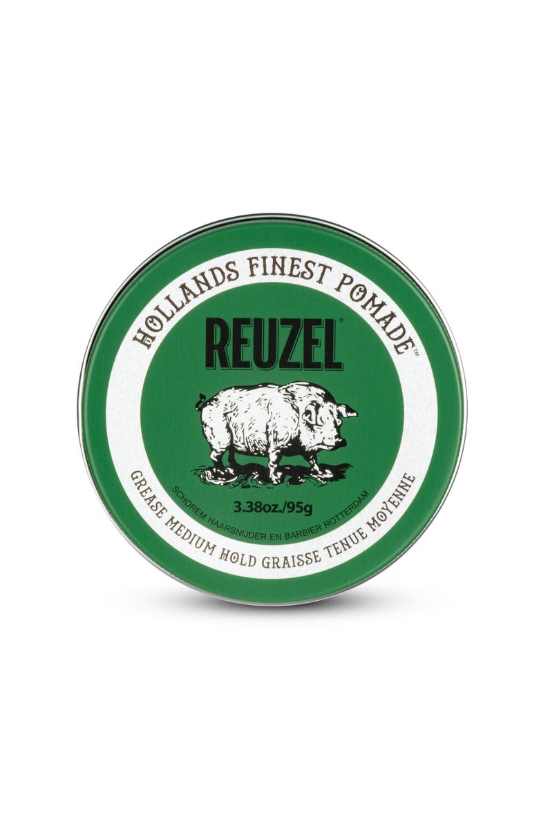 REUZEL Green Pomade Grease, Main, color, NO COLOR