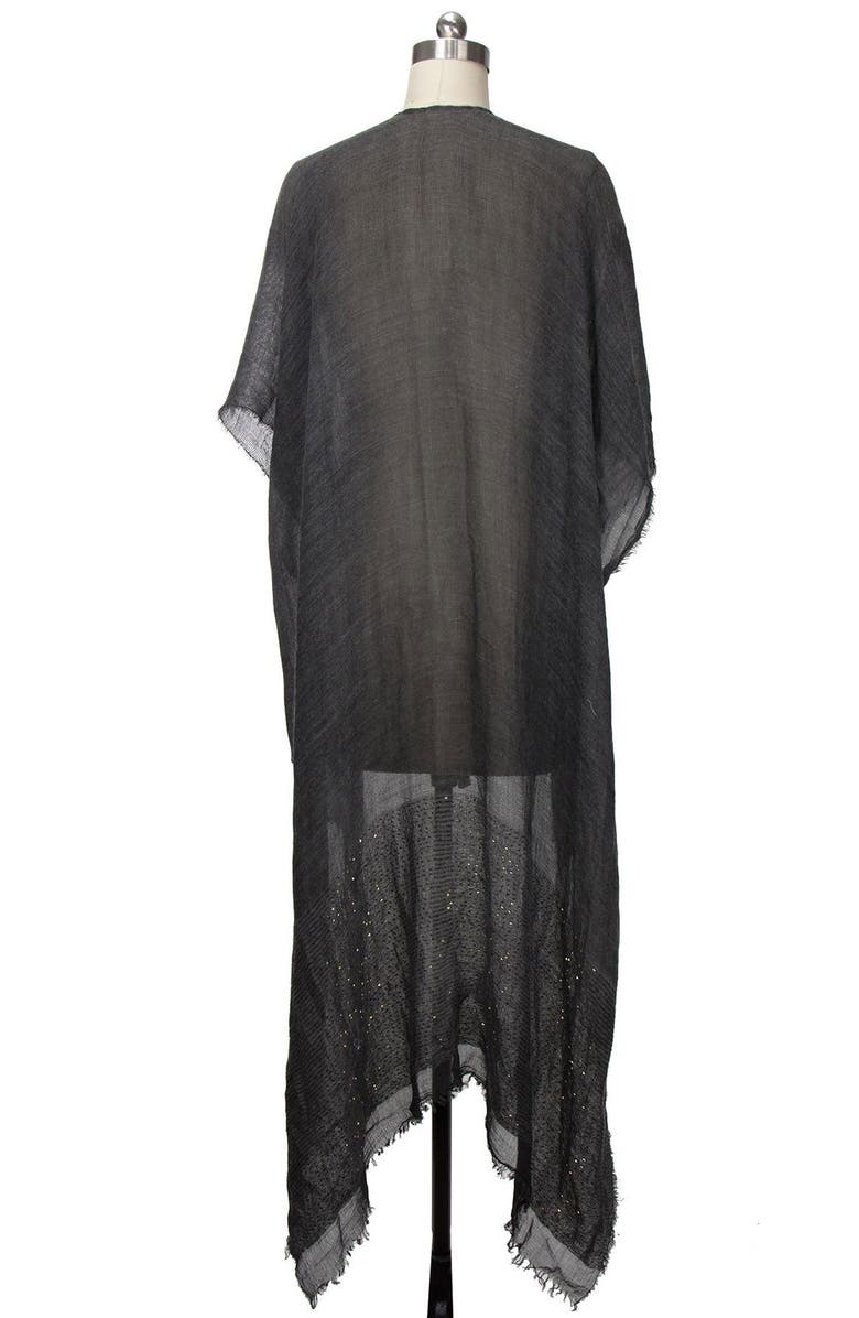 SAACHI Embellished Asymmetrical Hem Duster, Alternate, color,