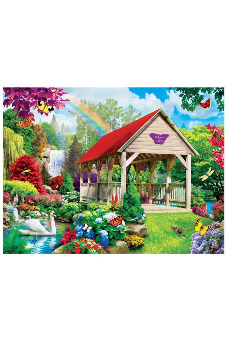 Welcome to Heaven 300 Piece Puzzle, Alternate, color, Multicolor