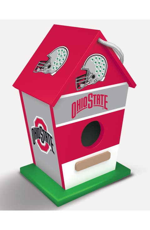 Ohio State Buckeyes Birdhouse