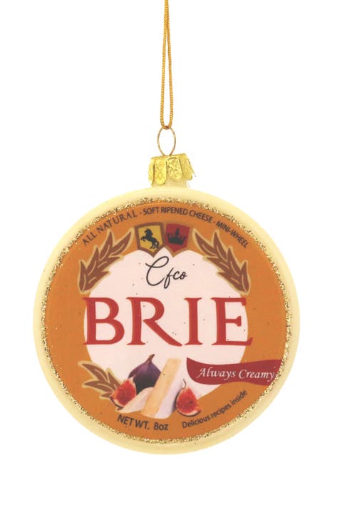 Brie Christmas Ornament