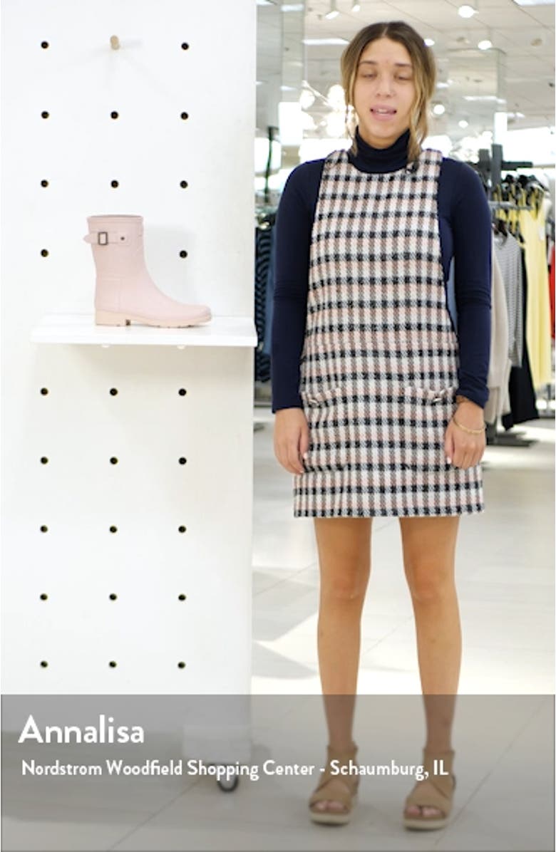 Original Refined Short Waterproof Rain Boot, sales video thumbnail