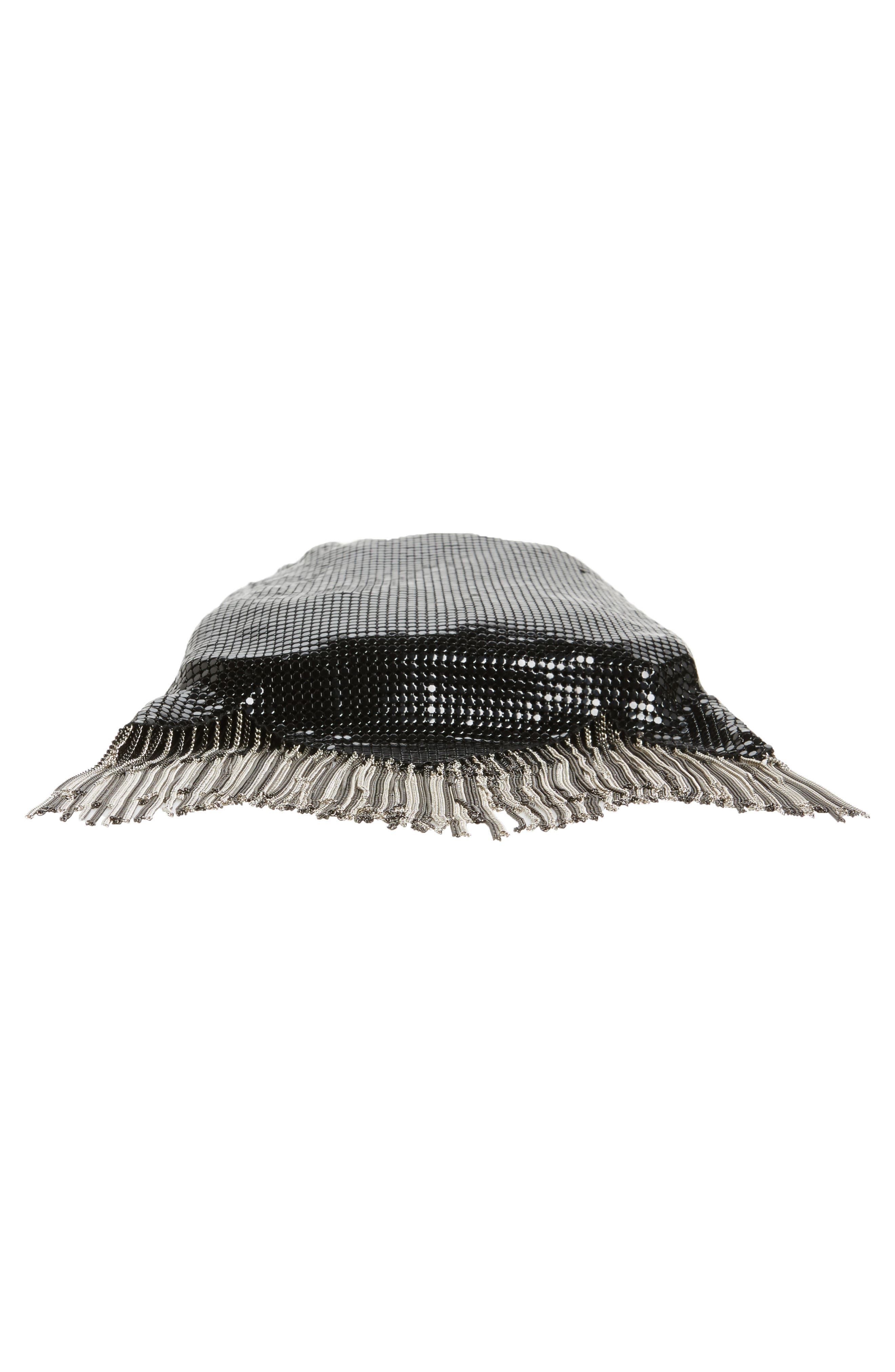 Rio Mesh Bracelet Bag, Alternate, color, BLACK