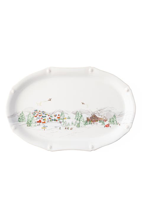 Berry & Thread North Pole 17-Inch Platter