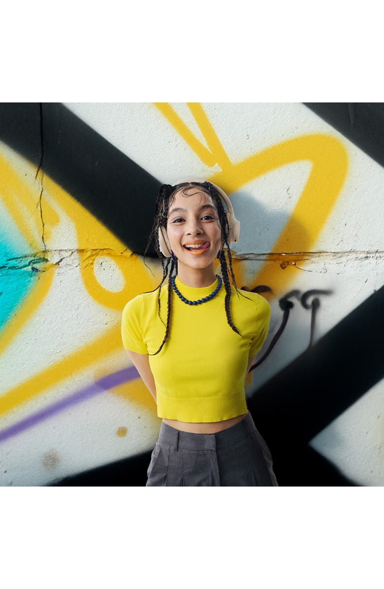 Audio-Technica ATH-S300BT Bluetooth Over-Ear Headphones, Alternate, color, Beige