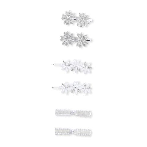 Crystal Flora Hair Pin Trio