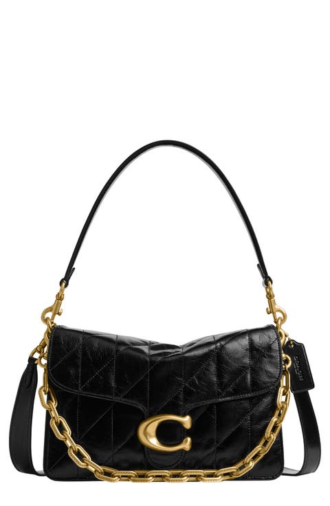 Tabby Chain Quilted Leather Shoulder Bag