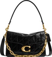COACH Tabby Chain Quilted Leather Shoulder Bag