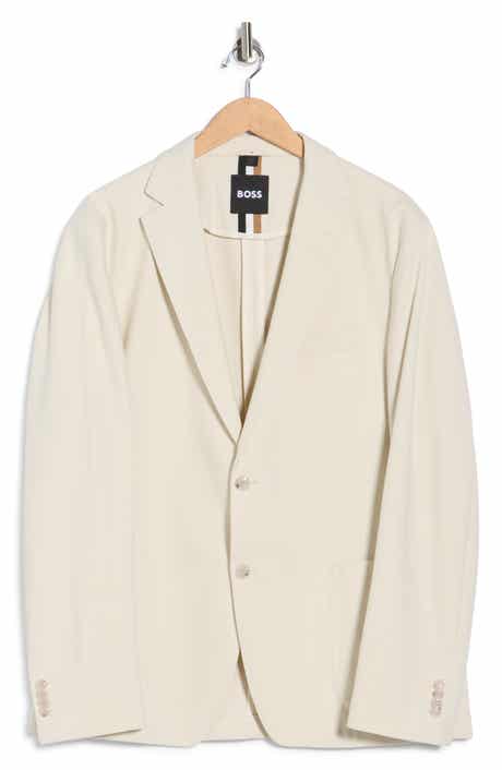 BOSS Hanry Solid Cotton Blend Sport Coat
