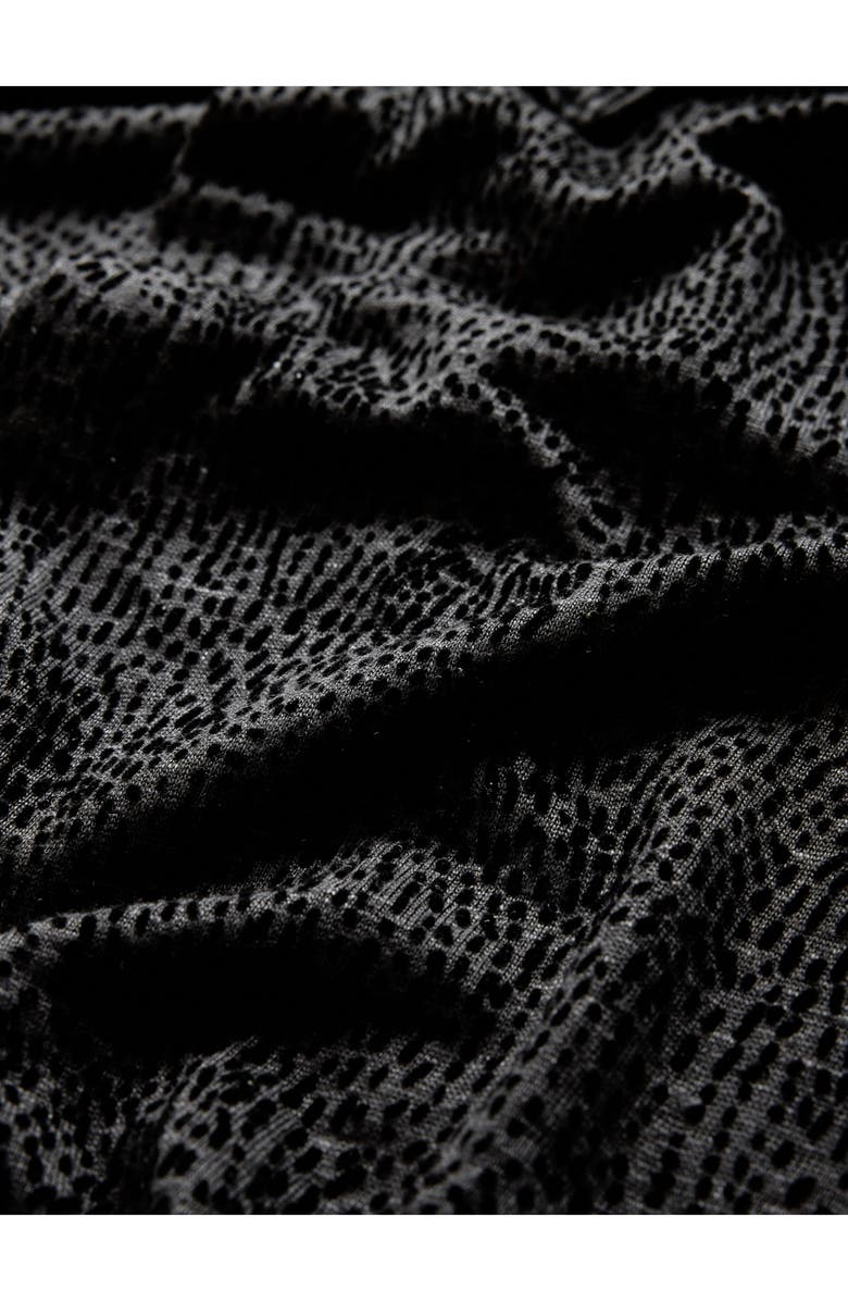 John Varvatos Carrilho Regular Fit Knit Linen Button-Up Shirt, Alternate, color, 