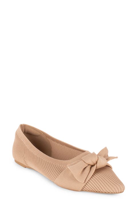 Montserrat Pointed Toe Flat (Women)