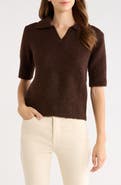 WAYF Shiloh Polo Sweater