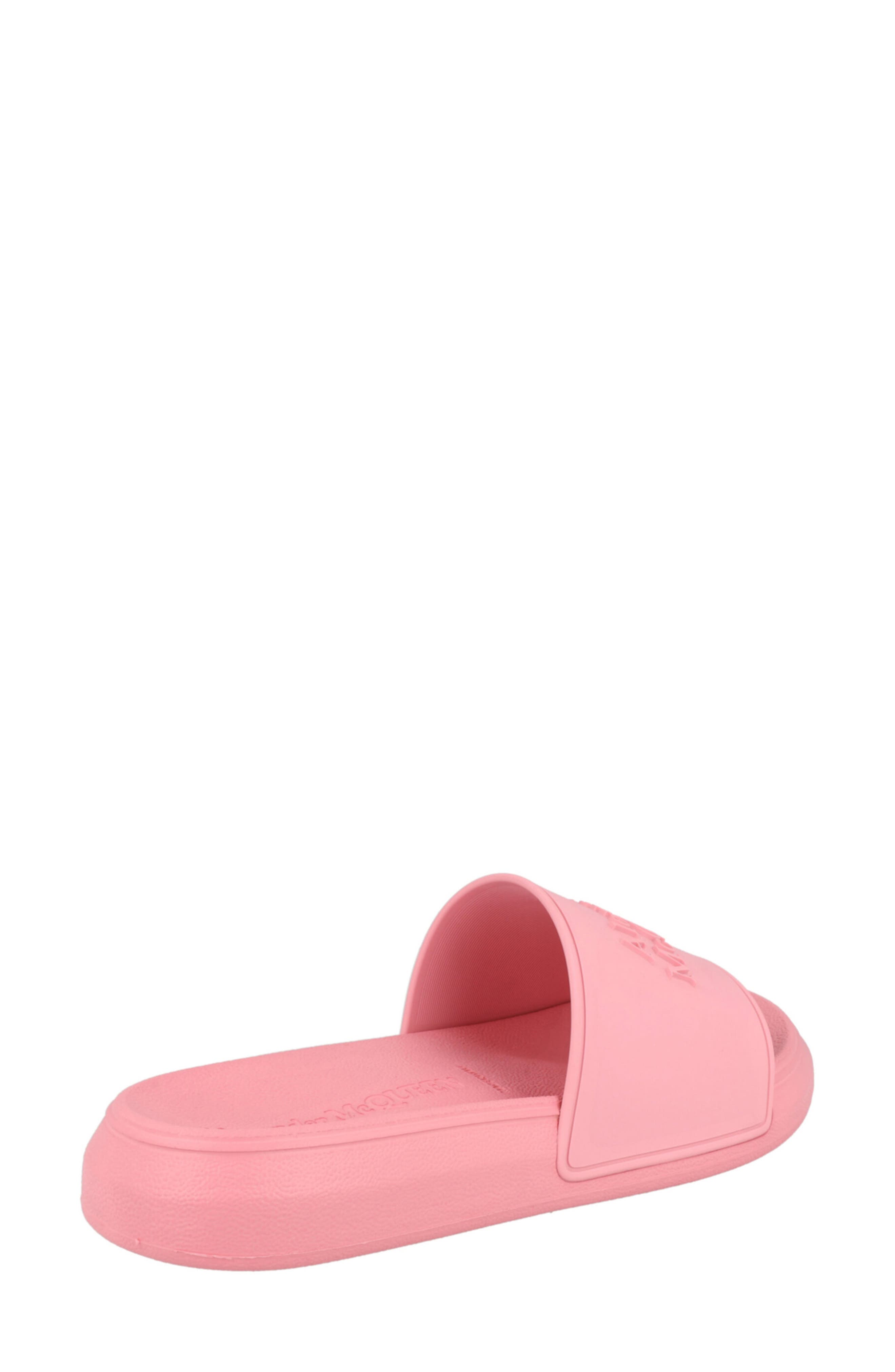 McQueen Logo Slide Sandal, Alternate, color, 