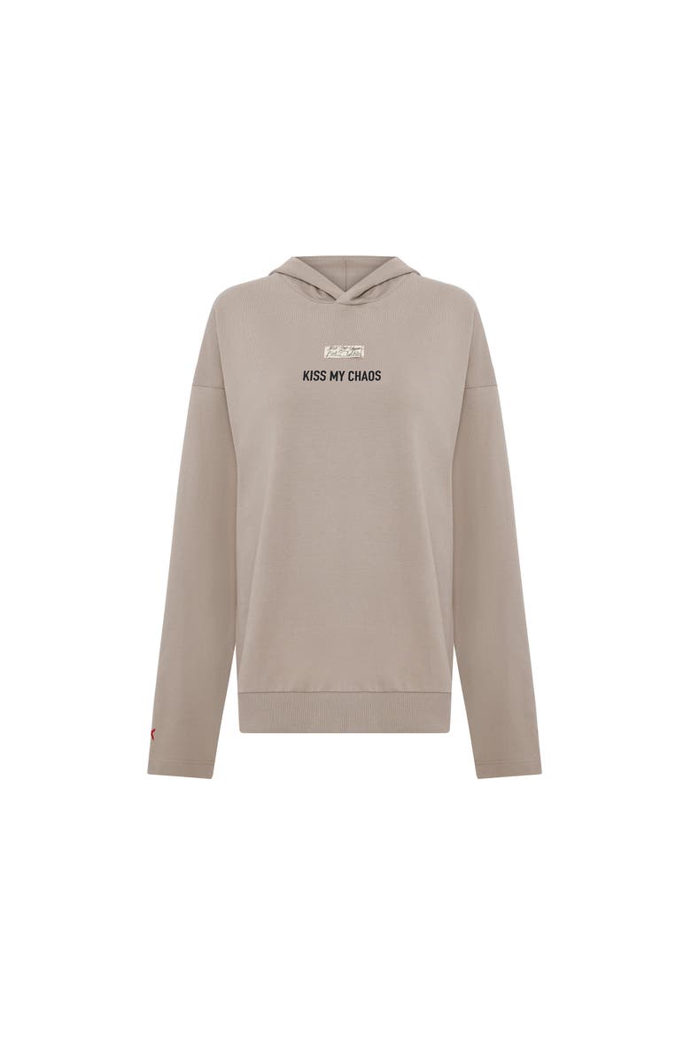Pure Cotton Regular Fit Hoodie, Main, color, beige