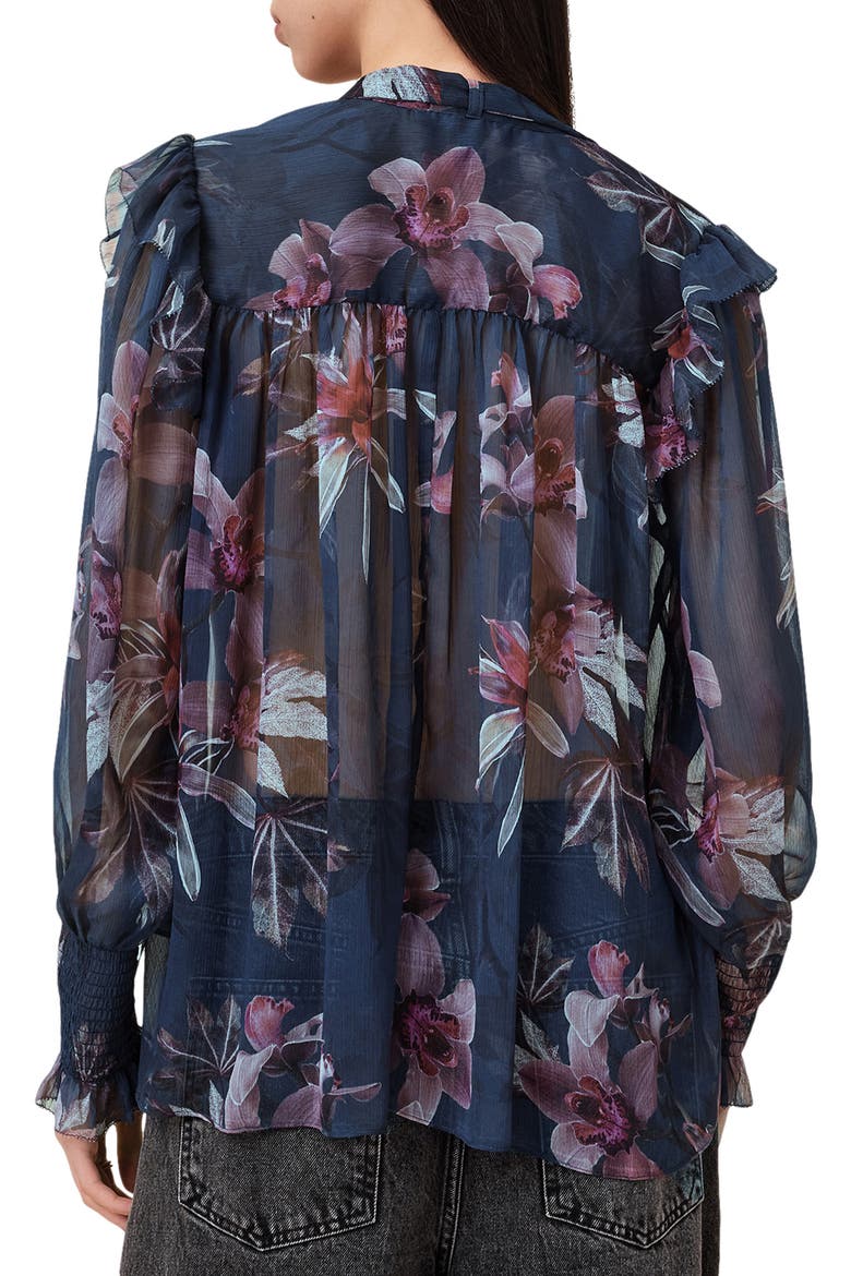 Lara Shirt, Alternate, color, ADENA DEEP BLUE