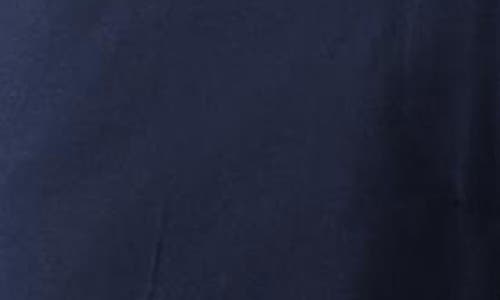 Lk Bennett Keaton Button Detail Crop Straight Leg Trousers In Midnight